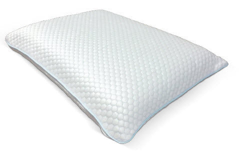 Ice Blue Low Profile Pillow
