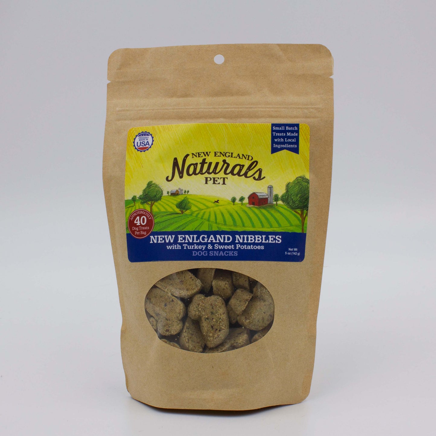 New England Naturals New England Nibbles with Turkey & Sweet Potatoes