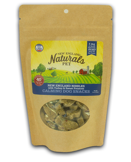New England Naturals New England Nibbles with Turkey & Sweet Potatoes with Hemp Seed Oil